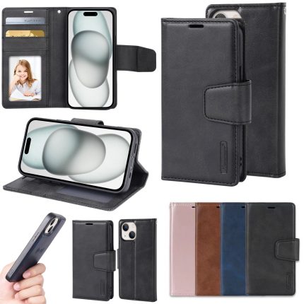 Premium Detachable Flip Holster Leather Case For Samsung