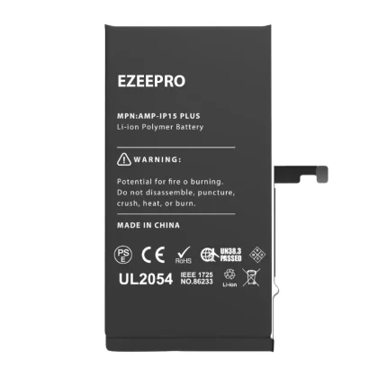 Replacement Battery Compatible For iPhone 15 Plus (EzeePro Plus)