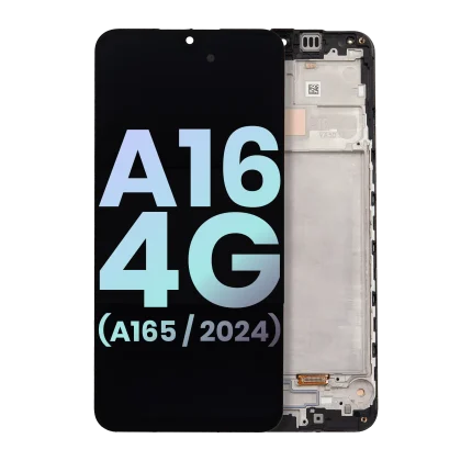 OLED Assembly With Frame Compatible For Samsung Galaxy A16 4G (A165 / 2024) (Service Pack) (All Colors)