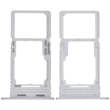 Dual Sim Card Tray Compatible For Samsung Galaxy A16 4G (A165 / 2024) (Premium) (Gray)