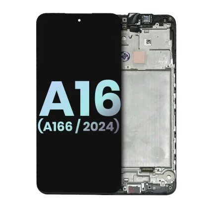 OLED Assembly With Frame Compatible For Samsung Galaxy A16 5G (A166 / 2024) (Service Pack) (All Colors)
