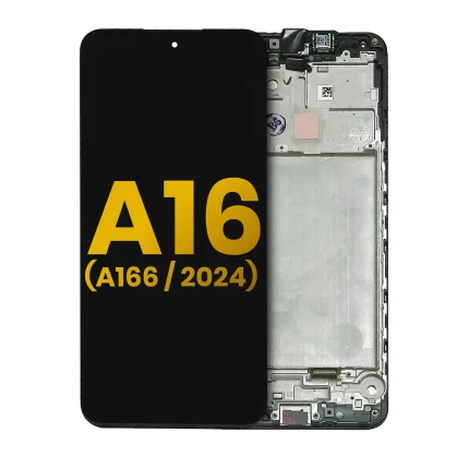 OLED Assembly With Frame Compatible For Samsung Galaxy A16 5G (A166 / 2024) (Refurbished) (All Colors)