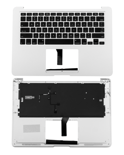 Top Case With Keyboard Compatible For MacBook Air 13" (A1466 / Mid 2013 / Early 2014 / Early 2015 / Mid 2017) (US English) (Used OEM Pull: Grade New)
