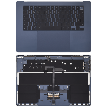 Top Case Assembly With Battery And Keyboard Compatible For MacBook Air 15" (A2941 / Mid 2023) (UK Keyboard) (Midnight)