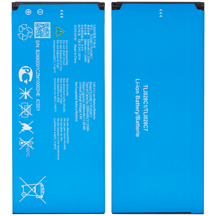 Replacement Battery Compatible For Alcatel 1B (5002 / 2020) (TLi028C1 / TLi028C7)