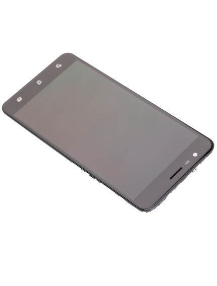 LCD Assembly With Frame Compatible For Asus ZenFone 3 Zoom (ZE553KL / 2017) (Refurbished) (Black)