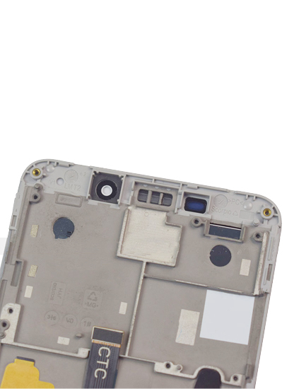 LCD Assembly With Frame Compatible For Asus ZenFone 3 Laser (ZC551KL / 2016) (Refurbished) (White)