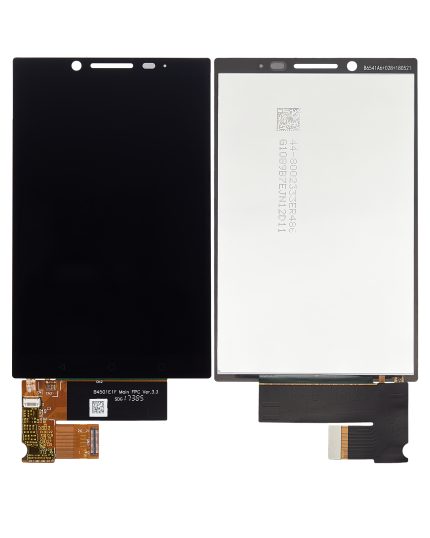LCD Assembly Without Frame Compatible For BlackBerry KEY2 (BBF100 Series) (Refurbished) (Black)