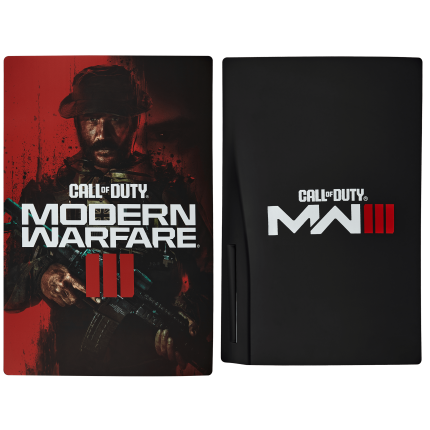Faceplate Cover (Top & Bottom) Compatible For PlayStation 5 (1000 / 1100 / 1200) (Call of Duty / Modern Warfare)
