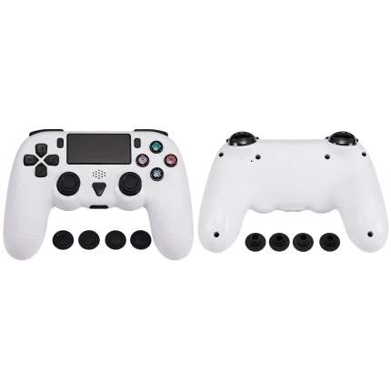Wireless Bluetooth Controller Compatible For PlayStation 4 (White) (DOBE)