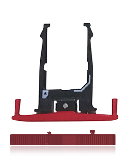 Sim Card Tray Compatible For Motorola Droid Turbo (XT1254 / XT1225 / 2014) (Red)