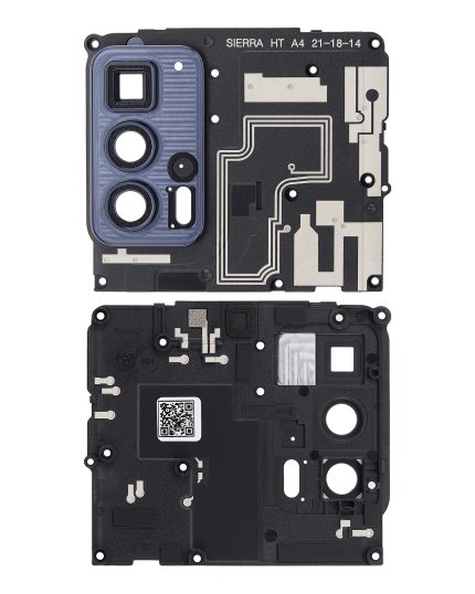 Motherboard Protective Cover Compatible For Motorola Edge 20 Pro (XT2153-1 / 2021) (Midnight Blue)