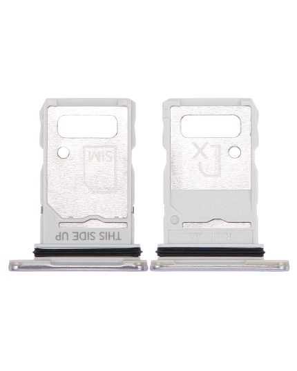 Single Sim Card Tray Compatible For Motorola Edge 20 Pro (XT2153-1 / 2021) (Iridescent Cloud)