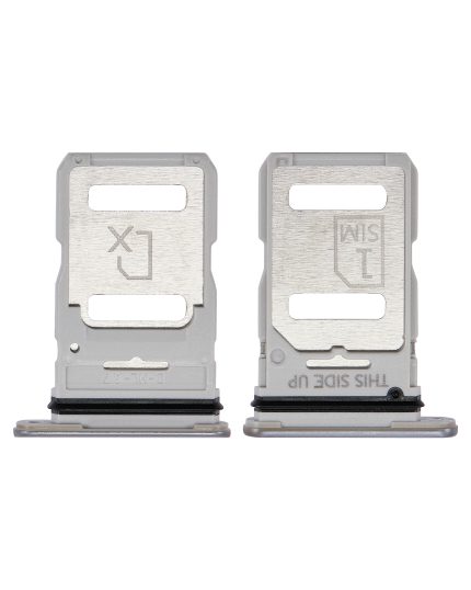 Single Sim Card Tray Compatible For Motorola Edge 30 (XT2203 / 2022) (Supermoon Silver)