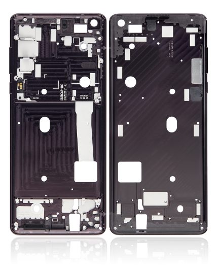Mid-Frame Housing Compatible For Motorola Edge 5G (XT2063 / 2020) (Midnight Magenta)