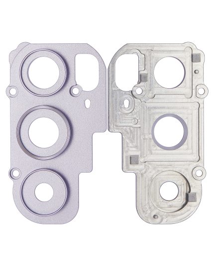 Back Camera Lens Bracket Compatible For Motorola Moto Edge Plus / Edge 30 Pro (XT2201-1/4) / Edge X30 5G (XT2201 -2/6 /2022) (White)