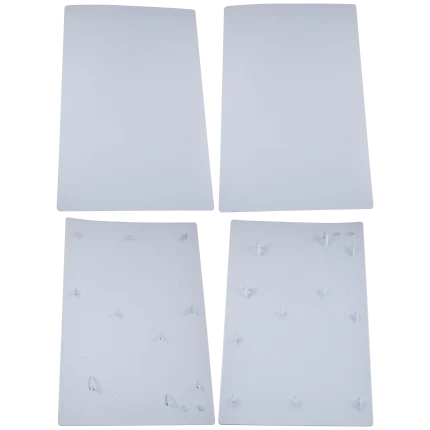 Faceplate Cover (Top & Bottom) Compatible For PlayStation 5 (Digital Edition) (White)
