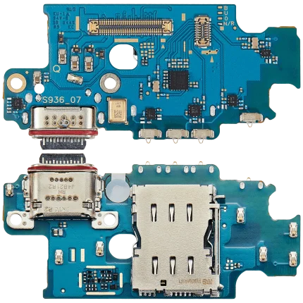 Charging Port Board With Sim Card Reader Compatible For Samsung Galaxy S25 Plus 5G (S936N / R) (International Version) (Premium)