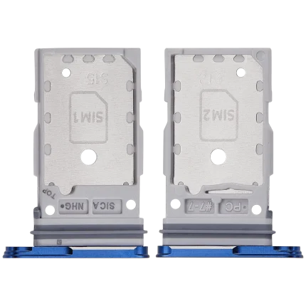 Dual Sim Card Tray Compatible For Samsung Galaxy S25 / S25 Plus (Premium) (Navy)