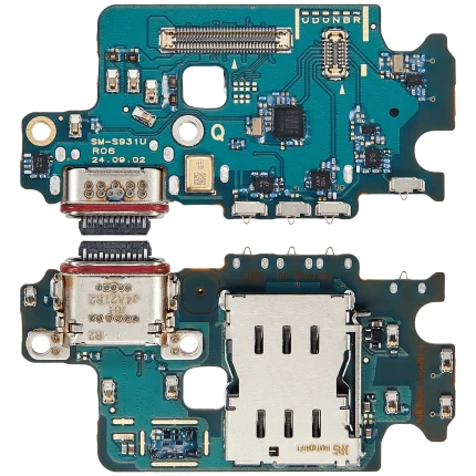 Charging Port Board With Sim Card Reader Compatible For Samsung Galaxy S25 5G (S931R) (International Version) (Premium)