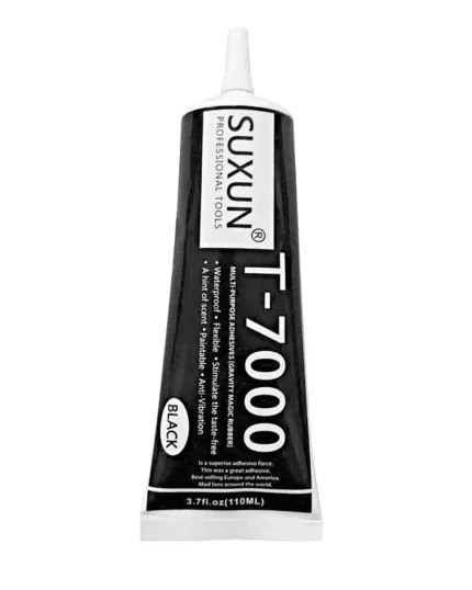 Multi-Purpose High Strength Black Glue T7000 (15ml / Suxun) (Black)