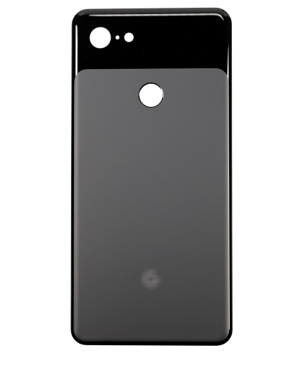 Back cover Glass Compatible For Google Pixel 3 XL (Genuine OEM) (Just Black)