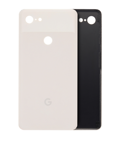 Back cover Glass Compatible For Google Pixel 3 XL (Genuine OEM) (Pink)