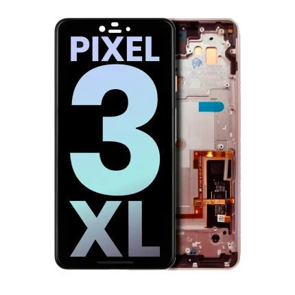 OLED Assembly With Frame Compatible For Google Pixel 3 XL (Genuine OEM) (Not Pink)