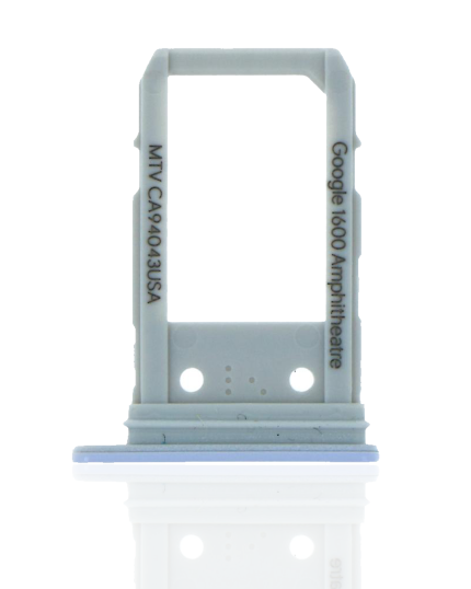 Sim Card Tray Compatible For Google Pixel 3a (Genuine OEM) (Clearly White)