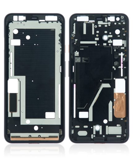 Mid-Frame Housing Compatible For Google Pixel 4XL (Pink Power Button)