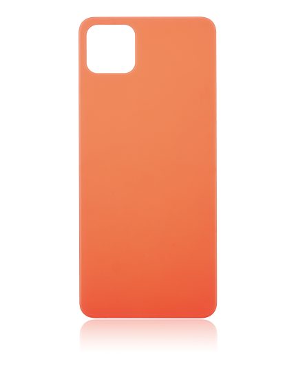 Back cover Glass Compatible For Google Pixel 4 XL (Oh So Orange)