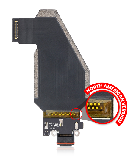 Charging Port Flex Cable Compatible For Google Pixel 4 XL (US Version) (Genuine OEM)