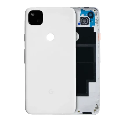Back cover Glass Assembly Compatible For Google Pixel 4a 5G (Genuine OEM) (Clearly White)