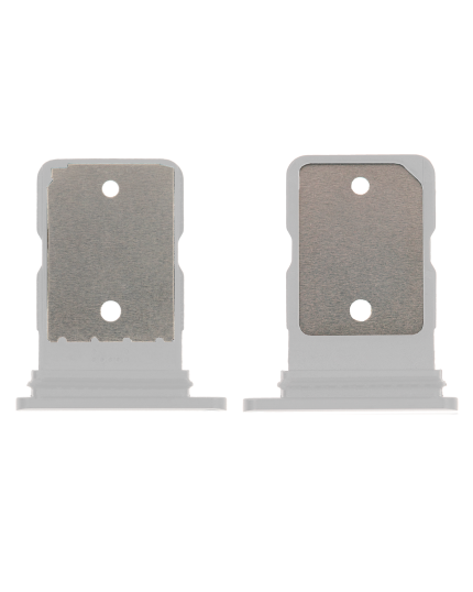 Sim Card Tray Compatible For Google Pixel 4A 5G (Clearly White)