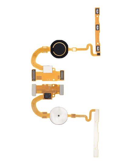 Fingerprint Reader With Flex Cable Compatible For Google Pixel 5 (Just Black)