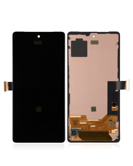 OLED Assembly With Frame (With Finger Print Sensor) Compatible For Google Pixel 7 (Genuine OEM) (All Colors)