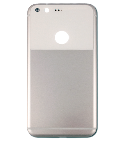Back cover Glass Compatible For Google Pixel 5.0 (Used OEM Pull: Grade New) (White)