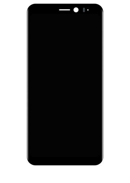 LCD Assembly Without Frame Compatible For HTC U12 (Refurbished) (Black)