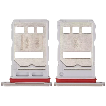 Sim Card Tray Compatible For Honor 70 (Crystal Silver)