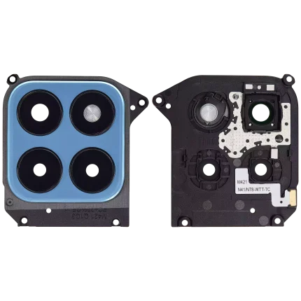 Back Camera Lens With Bracket Compatible For Honor 70 Lite (Ocean Blue)