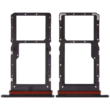Sim Card Tray Compatible For Honor 70 Lite (Midnight Black)