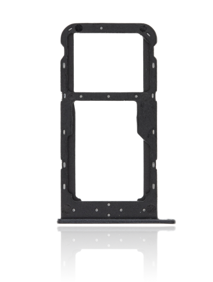 Sim Card Tray Compatible For Huawei Honor 9N (Midnight Black)