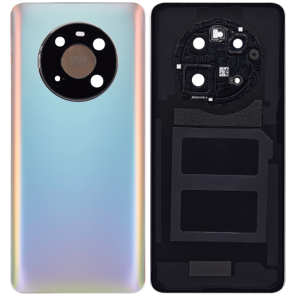 Back cover Glass With Camera Lens Compatible For Huawei Mate 40 (Gold)