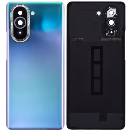 Back cover Glass With Camera Lens Compatible For Huawei Nova 10 (Violet)