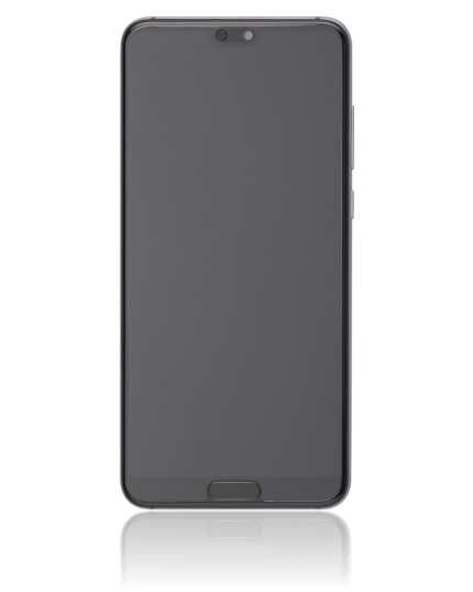 OLED Assembly With Frame Compatible For Huawei P20 Pro (Refurbished) (Black)