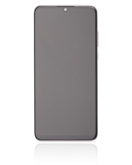LCD Assembly With Frame Compatible For Huawei P30 Lite / Nova 4e (Refurbished) (4GB RAM) (Pearl White)
