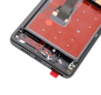 OLED Assembly With Frame Compatible For Huawei P30 Pro (Refurbished) (Black)