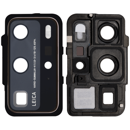 Back Camera Lens With Bracket Compatible For Huawei P40 Pro (Blush Gold)