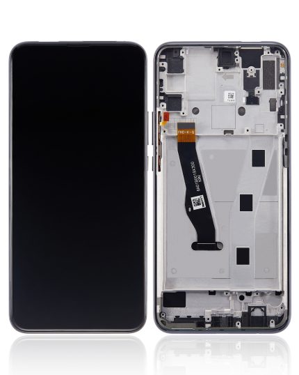 LCD Assembly With Frame Compatible For Huawei P Smart Z (2019) (Refurbished) (Midnight Black)
