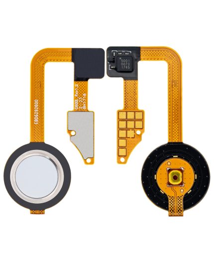 Fingerprint Home Button Sensor & Power Sensor Flex Cable Compatible For LG G6 (Mystic White)